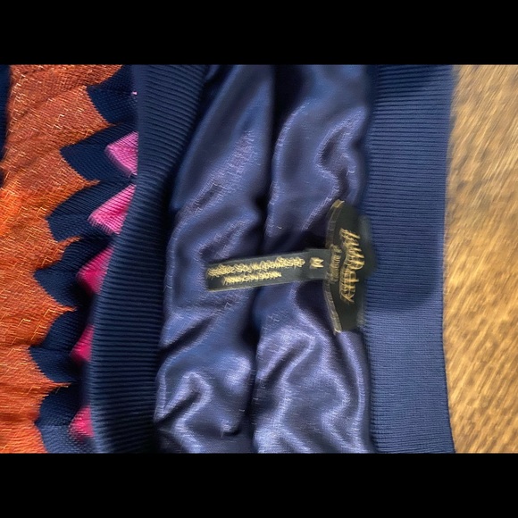 Laundry Shelli Segal Pink Chevron Dress Strapless - Picture 4 of 6